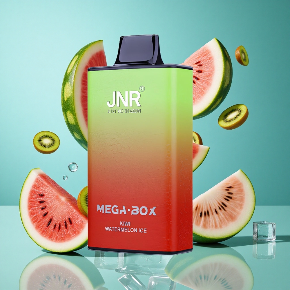 Киви Диня Лед JNR Mega Box 25000 Пуфове Dual Mesh Bulgaria vapes
