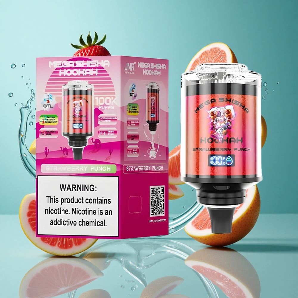 Ягодов удар JNR Mega Shisha 100K Пуфове 60ml Bulgaria vapes