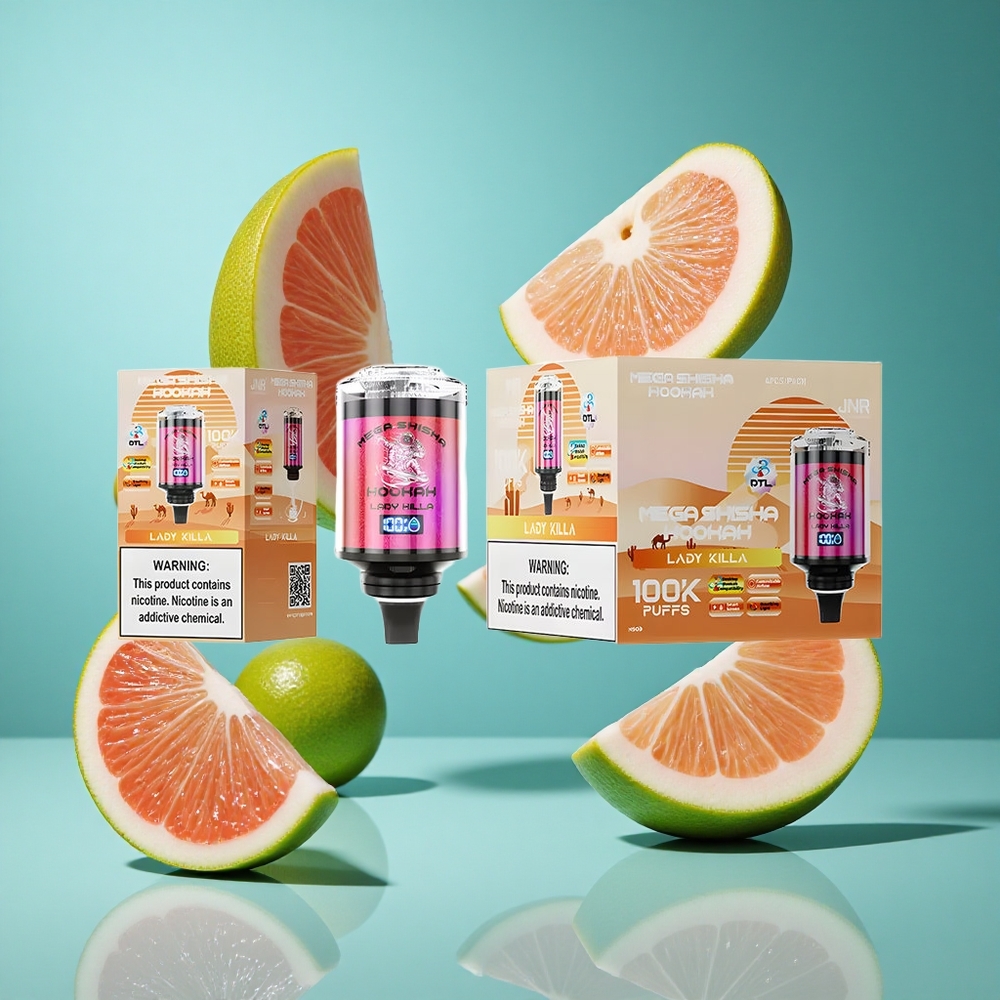 Лейди Кила JNR Mega Shisha Hookah 100K Десктоп Съвместимост 100000 Пуфове Bulgaria vapes