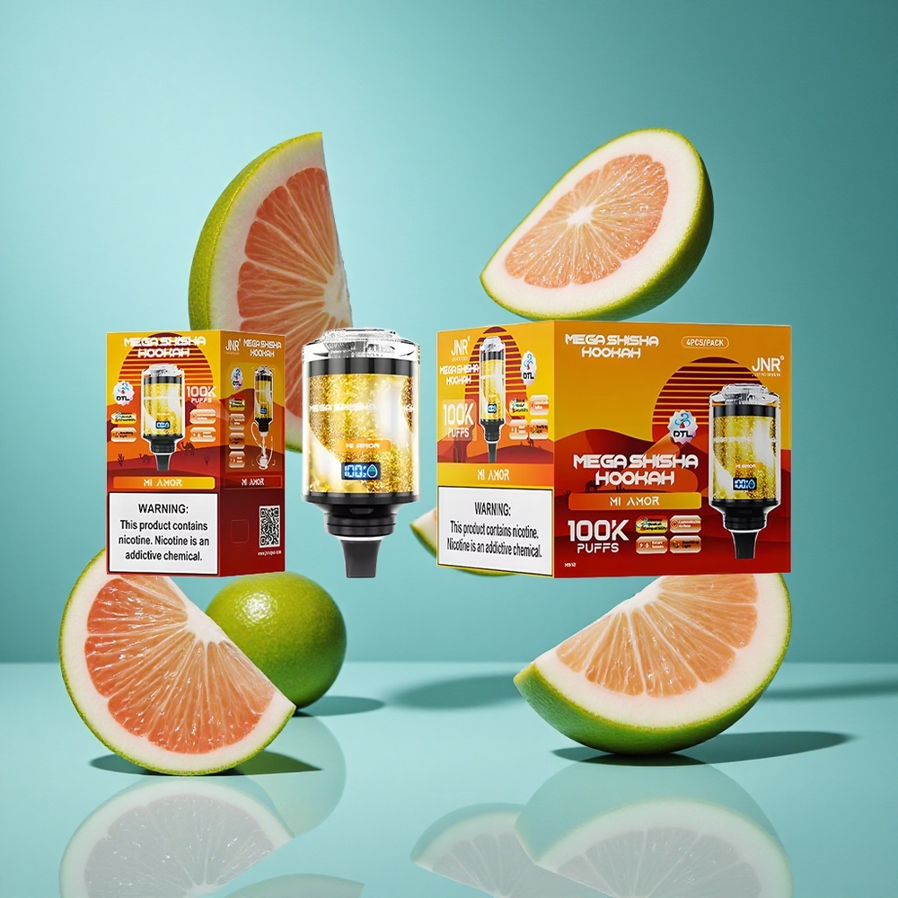 Ми Амор JNR Mega Shisha Hookah 100K Десктопна Съвместимост 100 000 Пуфове Bulgaria vapes