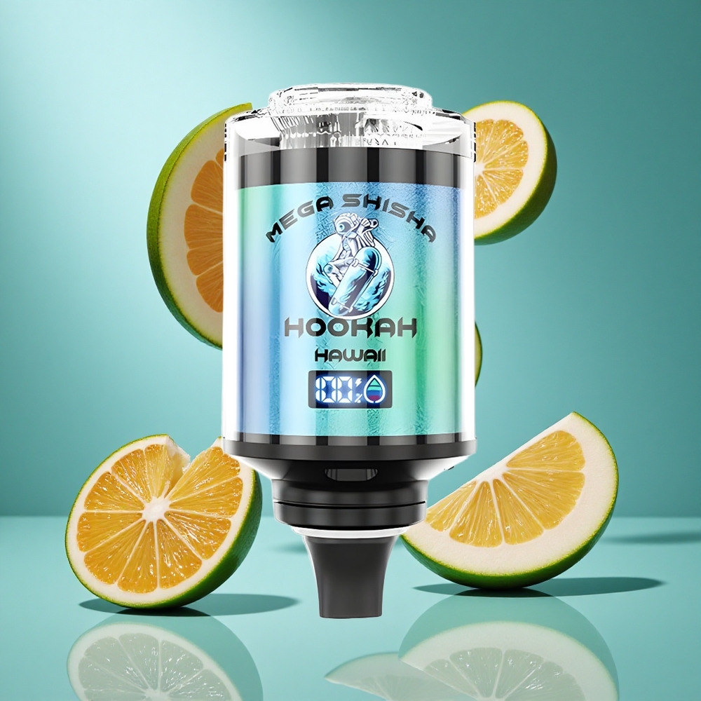 Хавайски JNR Mega Shisha Hookah 100K Пуфове Smart Screen Bulgaria vapes