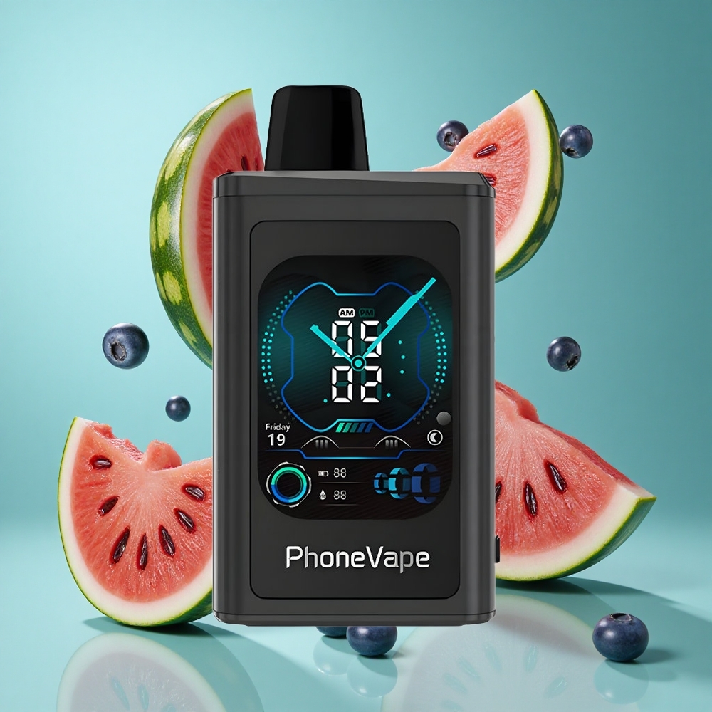 Боровинка Диня JNR PhoneVape 30000 Пуфове Регулируем въздушен поток Дисплей Bulgaria vapes