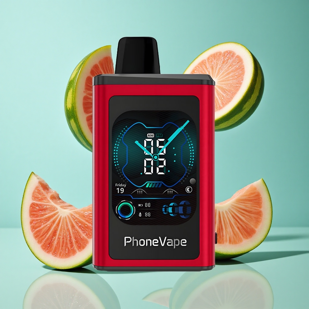 Праскова Манго Диня JNR PhoneVape 30000 Пуфове Регулируем въздушен поток Тип-C Bulgaria vapes