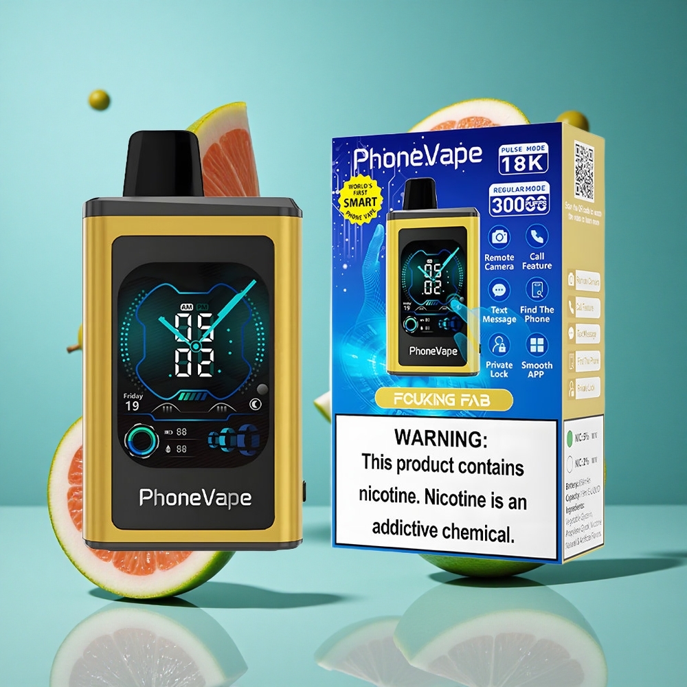 Невероятно вкусен JNR PhoneVape 30000 Пуфове Електронна цигара с Type-C зареждане Bulgaria vapes