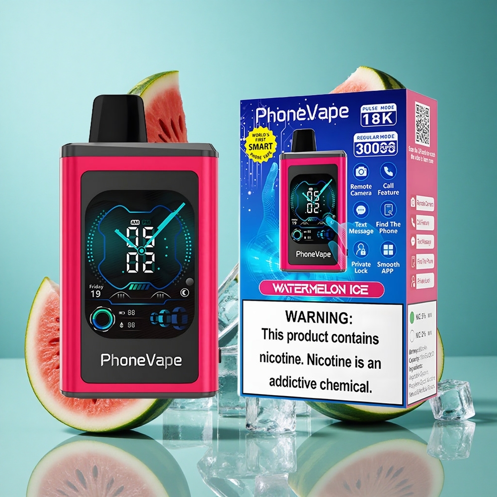 Диня Лед JNR PhoneVape 30000 пуфовa Rechargeable App Controlled Bulgaria vapes