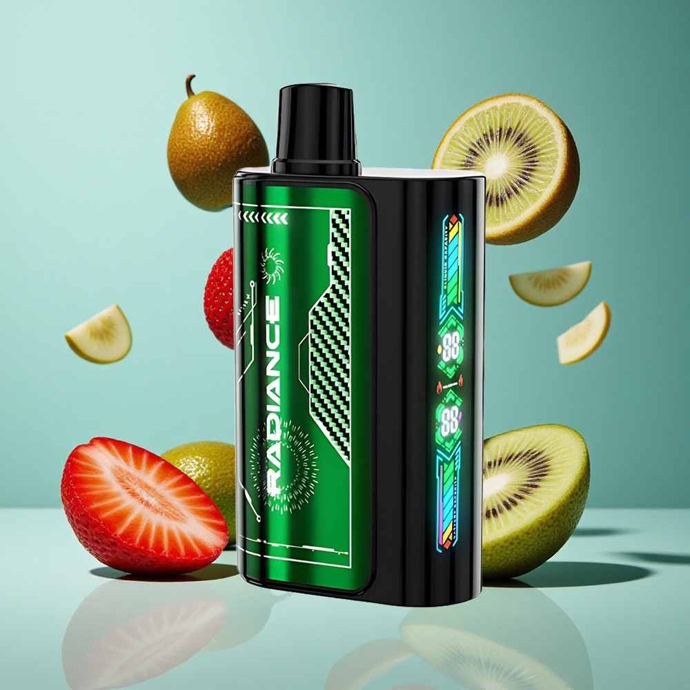 Ягода Киви JNR Radiance 31000 Пуфове 28мл Течност Bulgaria vapes