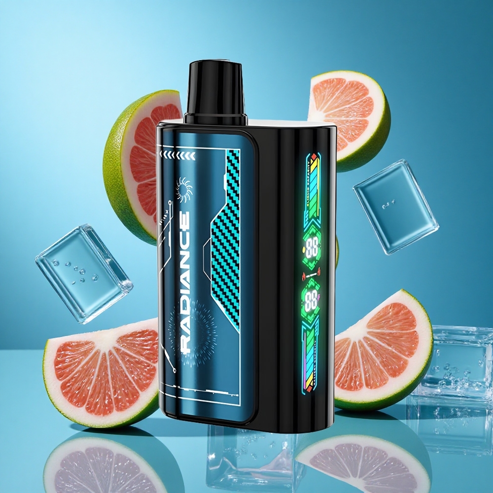 Синьо Малинов Лед JNR Radiance 31000 Пуфове Dual Mesh Coil Bulgaria vapes