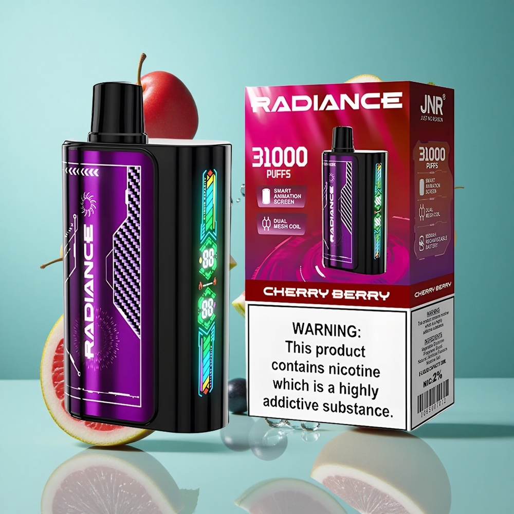 Череша-Ягода JNR Radiance 31000 Пуфове Dual Mesh Coil Bulgaria vapes