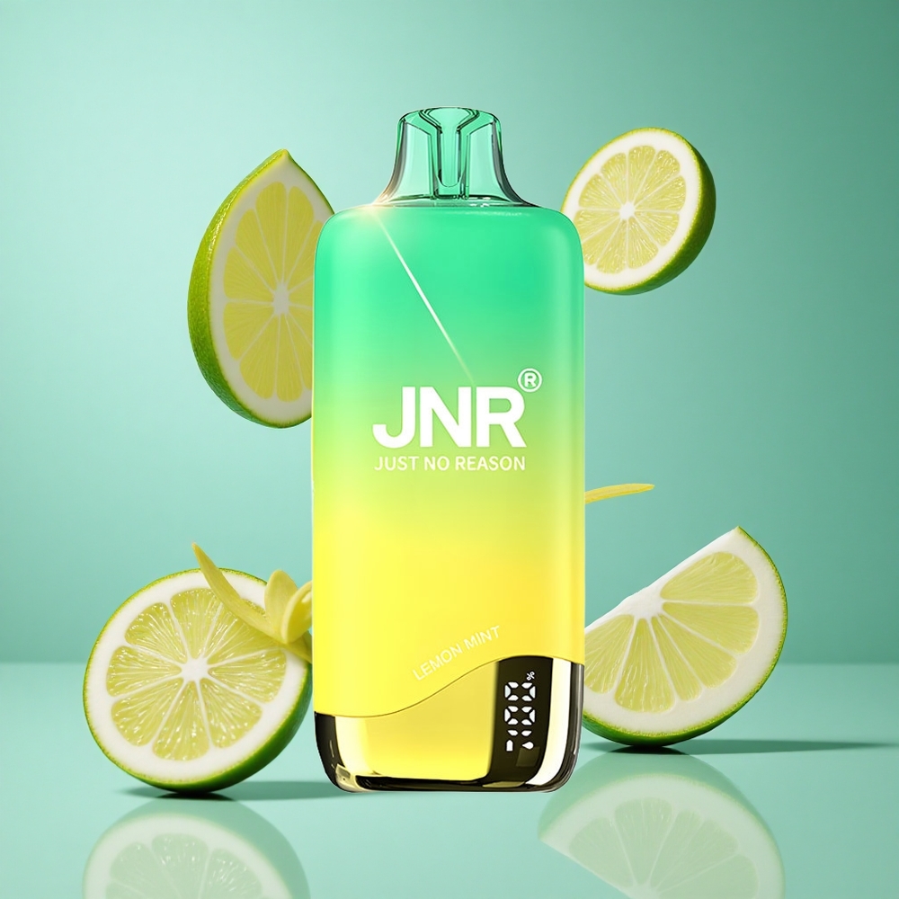 Лимонова Мента JNR Rainbow 10500 Пуфове 18мл Bulgaria vapes