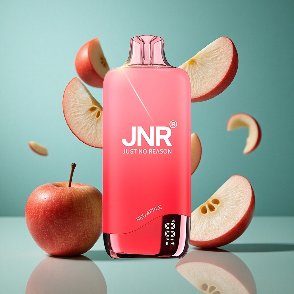 Червена Ябълка JNR Rainbow 10500 Пуфове 18мл Батерия Bulgaria vapes
