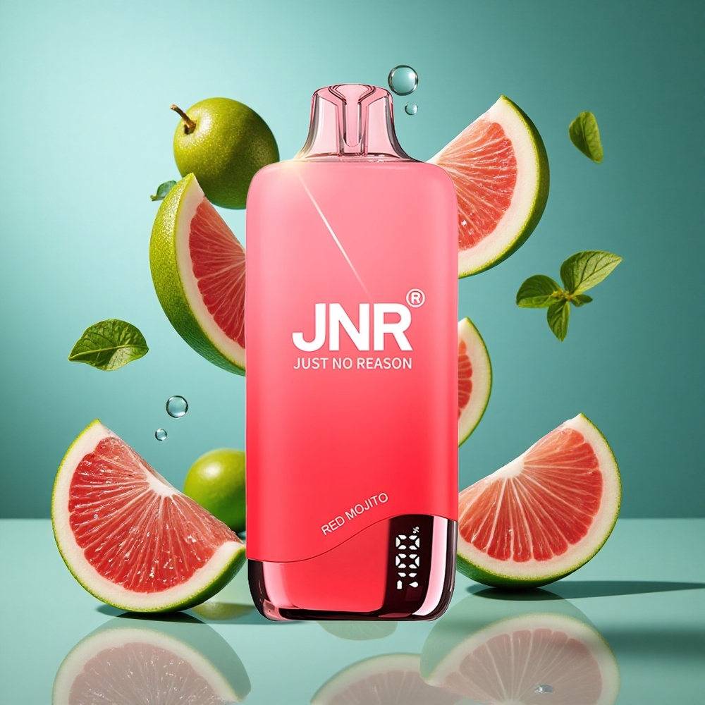 Червен мохито JNR Rainbow 10500 Пуфове 18мл резервоар Bulgaria vapes