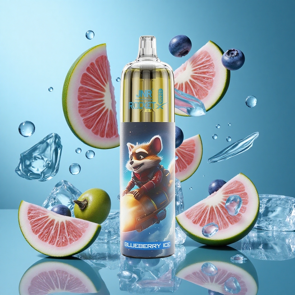 Боровинков Лед JNR Rocket-X 12400 Пуфове RGB светлини Bulgaria vapes