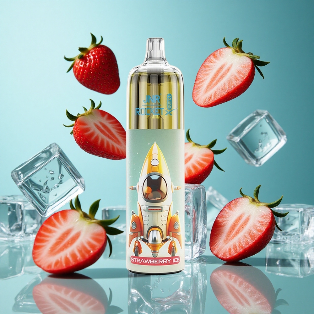Ягодов лед JNR Rocket-X 12400 Пуфове Регулируем въздушен поток Type-C бързо зареждане Bulgaria vapes