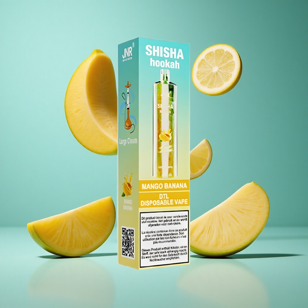 Манго Банан JNR Shisha Hookah 12000 Пуфове 24ml Bulgaria vapes