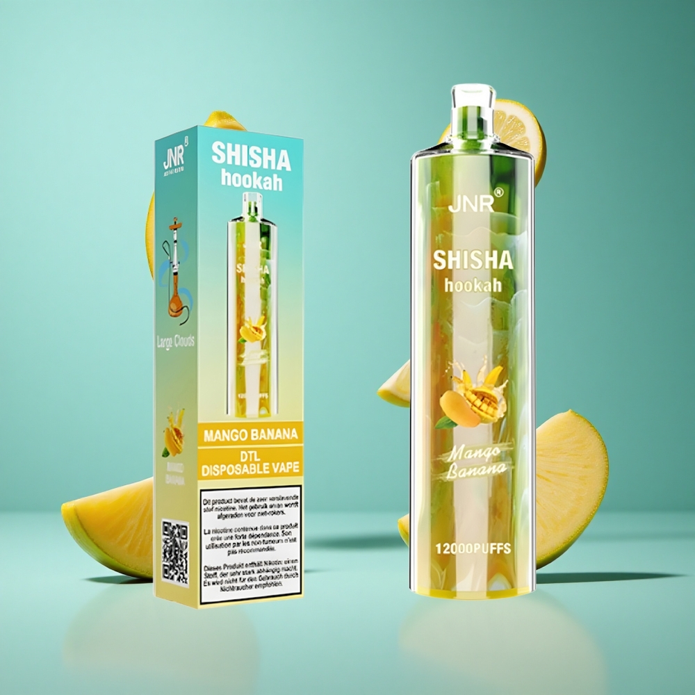 Манго Банан JNR Shisha Hookah 12000 Пуфове 24ml Bulgaria vapes