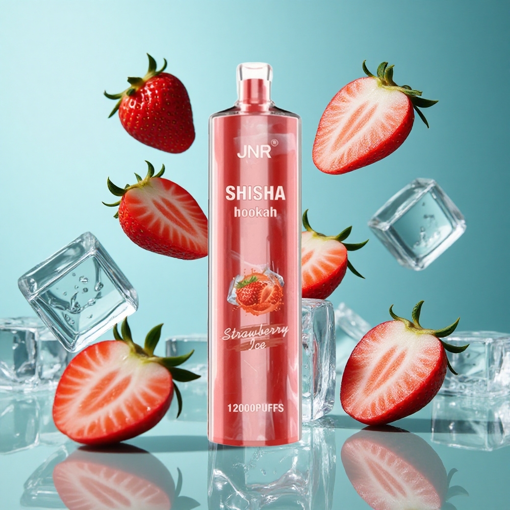 Ягодов сладолед JNR Shisha Hookah 12000 Пуфове 24ml Bulgaria vapes