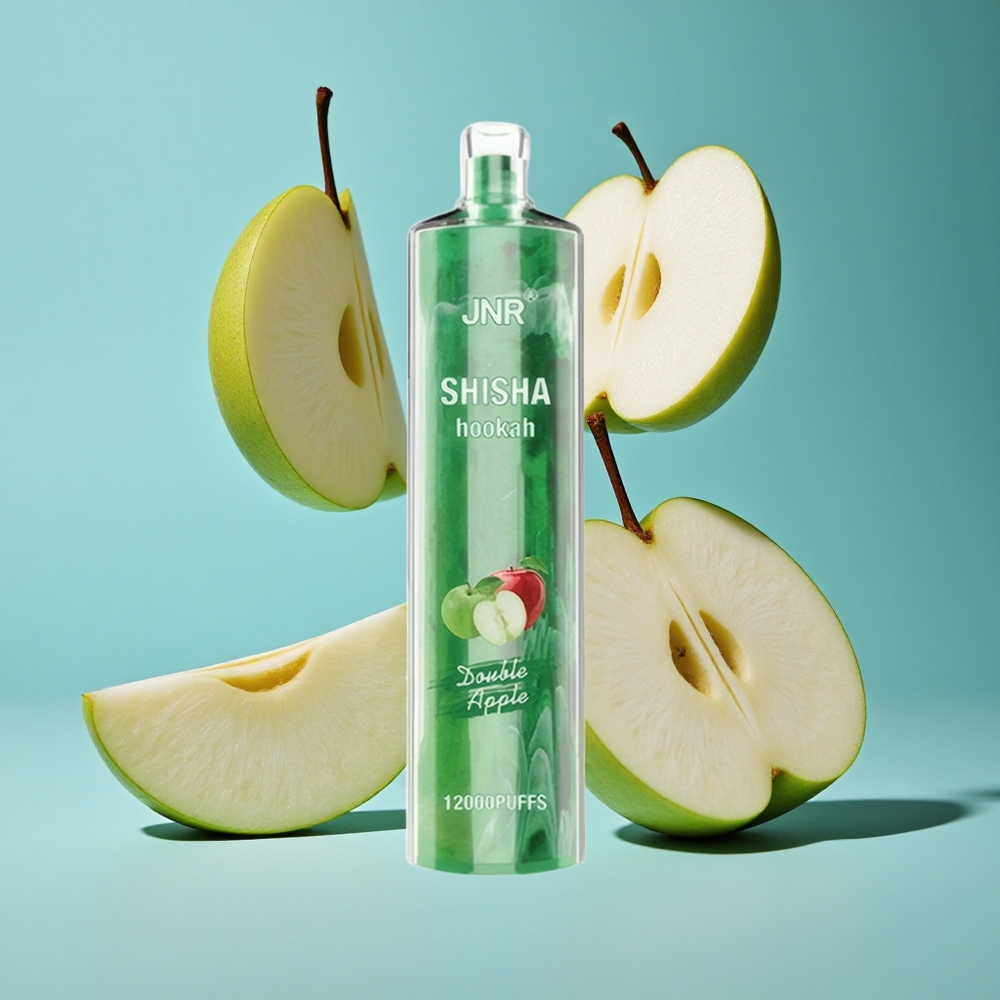 Двойна ябълка JNR Shisha Hookah 12000 Пуфове 750mAh Bulgaria vapes