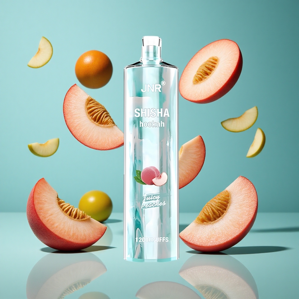 Сочени праскови JNR Shisha Hookah 12000 Пуфове 750mAh Bulgaria vapes