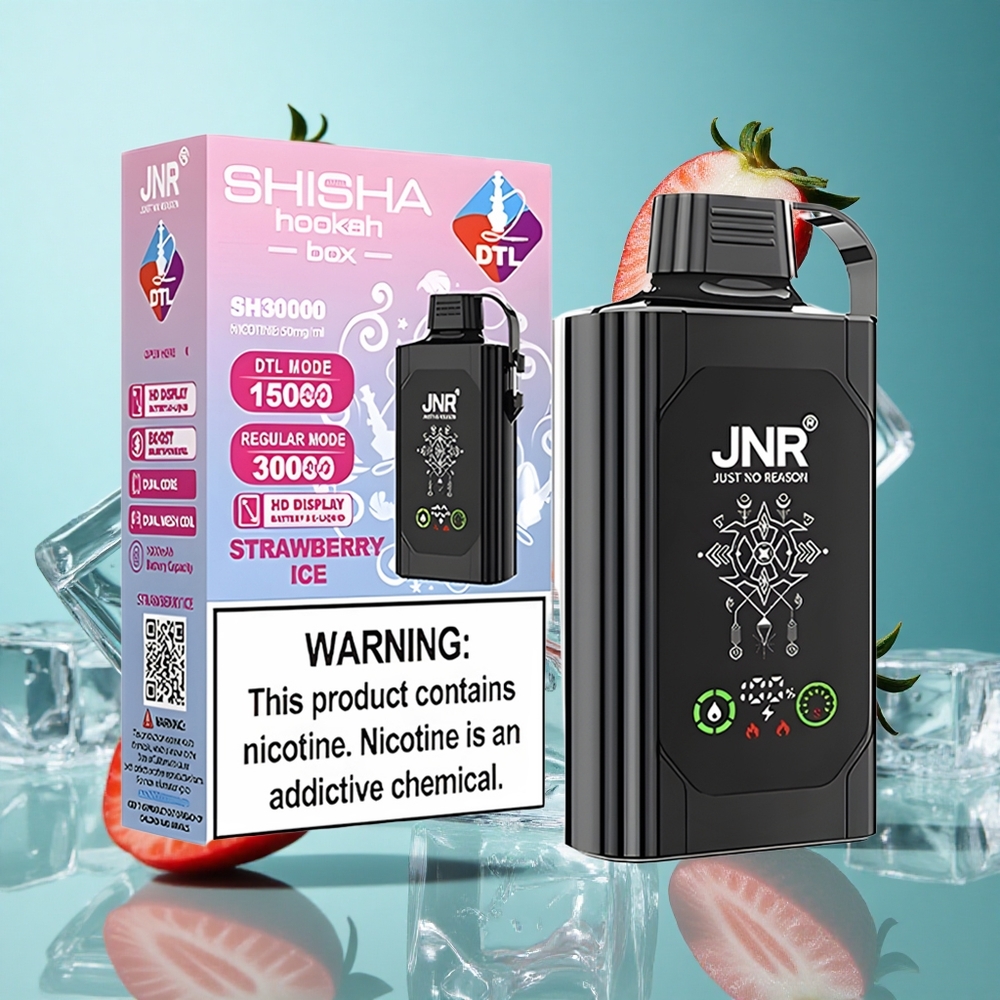 Ягода Лед JNR Shisha Hookah Box 20500 Пуфове Dual Mesh Coil Bulgaria vapes
