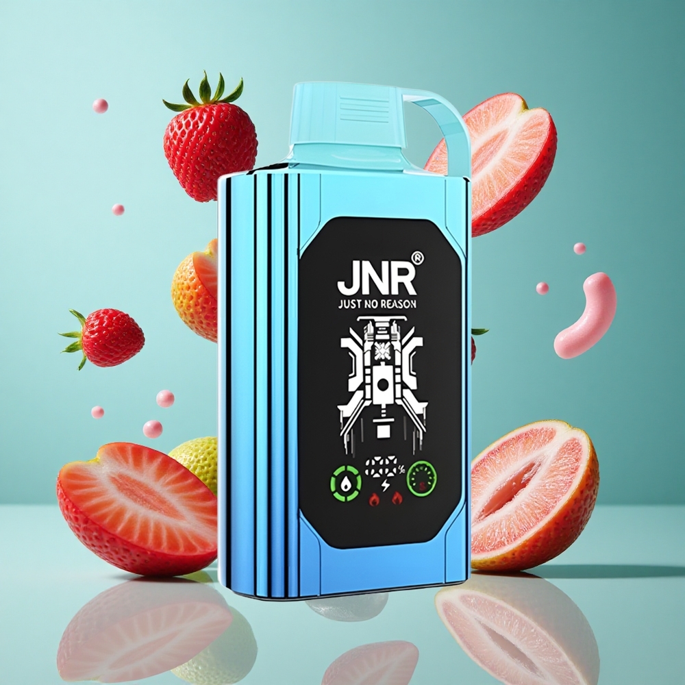 Ягода Малина Бонбон JNR Shisha Hookah Box 20500 Пуфове HD Дисплей Bulgaria vapes