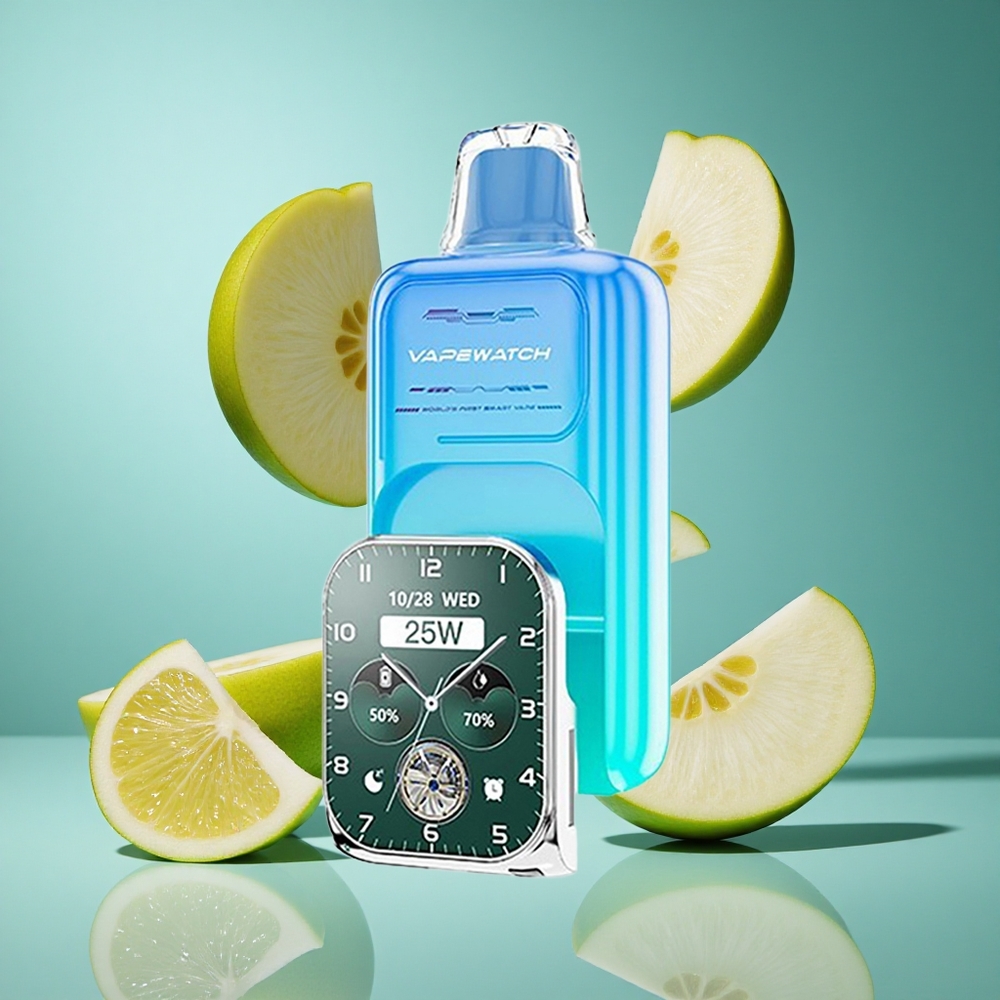 Кисела Ябълка Лед JNR Vape Watch 30000 Върхове 1000mAh Батерия Bulgaria vapes