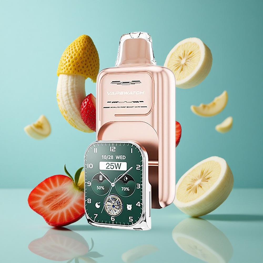 Ягода Банан JNR Vape Watch 30000 Пуфове 1000mAh Батерия Bulgaria vapes