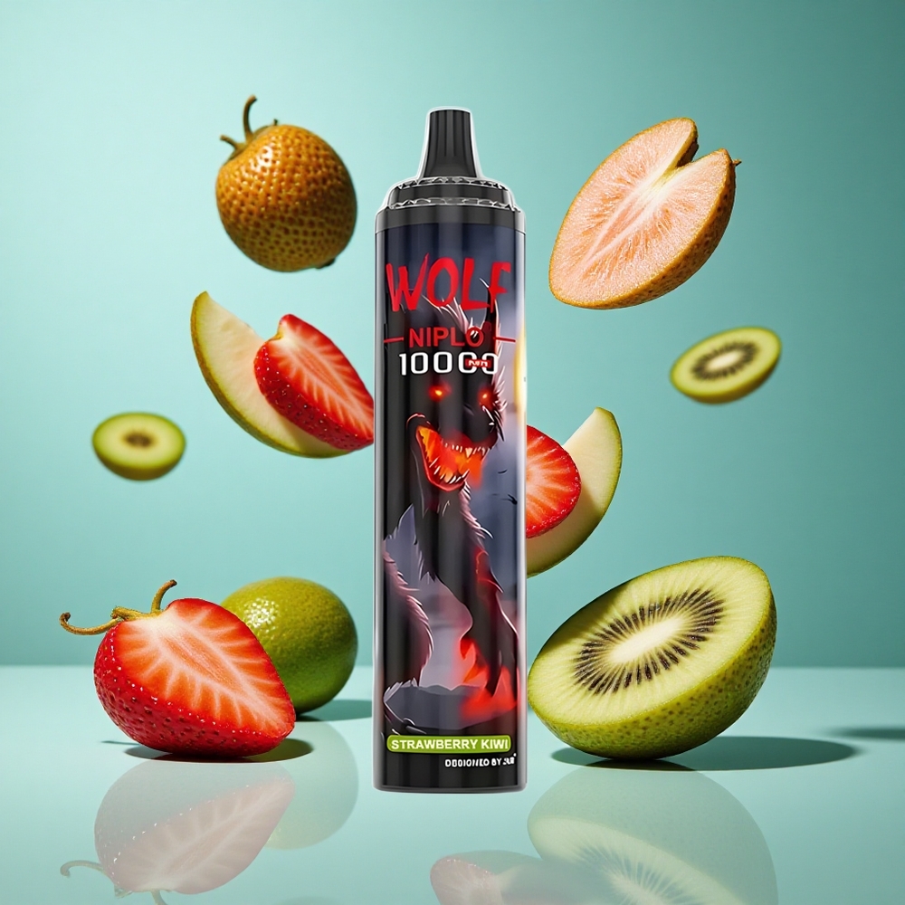 Ягода киви JNR Wolf Niplo 10000 Пуфове 20мл Bulgaria vapes