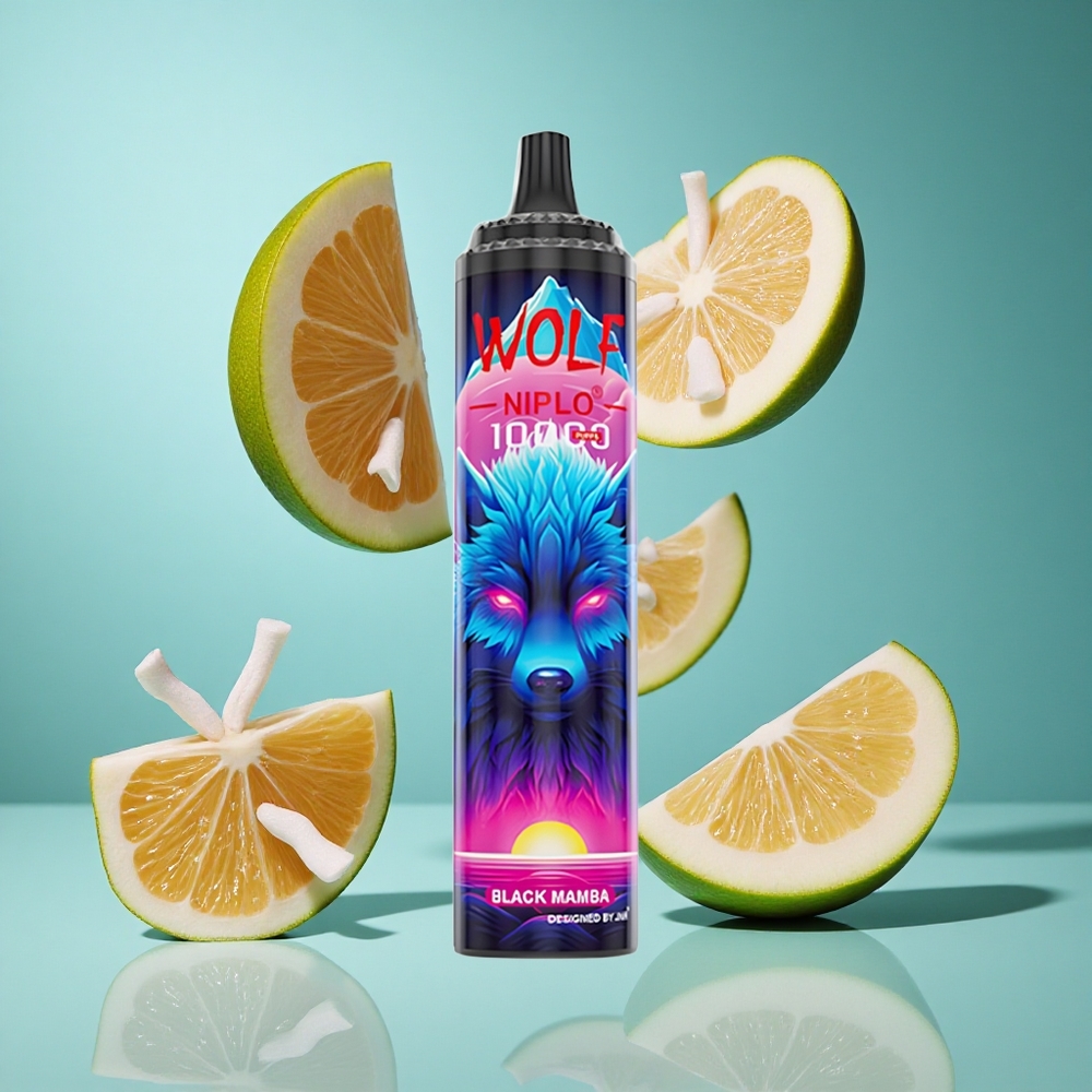 Черна мамба JNR Wolf Niplo 10000 Пушвания 20ml Bulgaria vapes