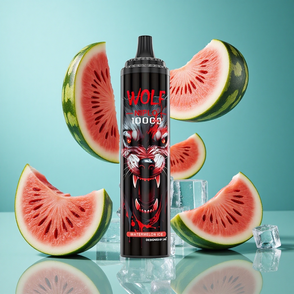 Диня Лед JNR Wolf Niplo 10000 Пуфове 20ml Bulgaria vapes