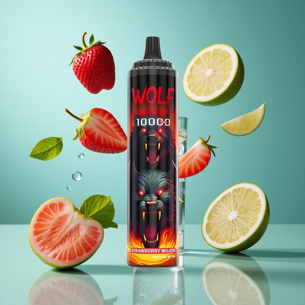 Ягоди Можито JNR Wolf Niplo 10000 Пуфове 650mAh Bulgaria vapes