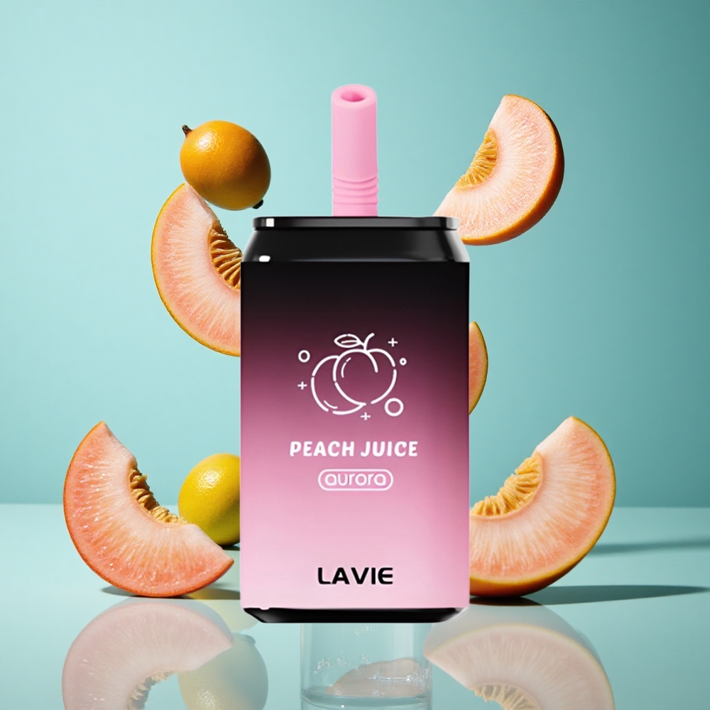 Праскова комбинация LAVIE Aurora 11000 Пуфове 22ML Bulgaria vapes