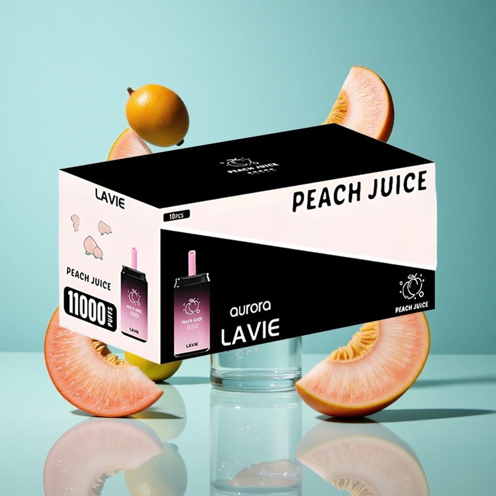 Праскова комбинация LAVIE Aurora 11000 Пуфове 22ML Bulgaria vapes
