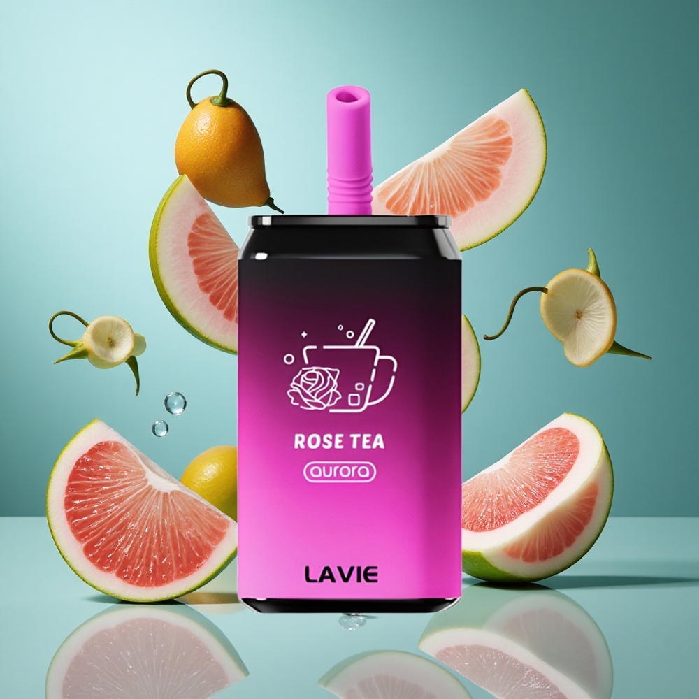 Розов чай LAVIE Aurora 11000 Пуфове 22ML Bulgaria vapes