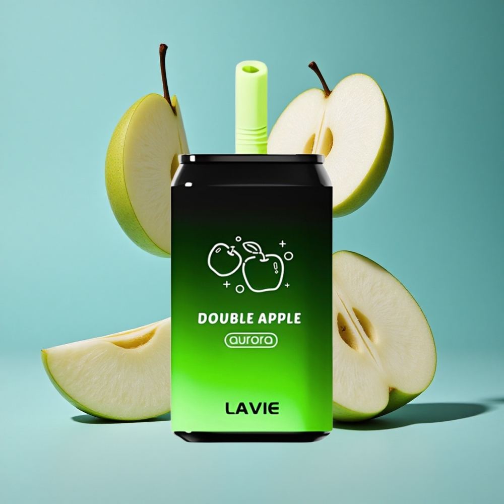 Двойна ябълка LAVIE Aurora 11000 пуфов 22ML Bulgaria vapes