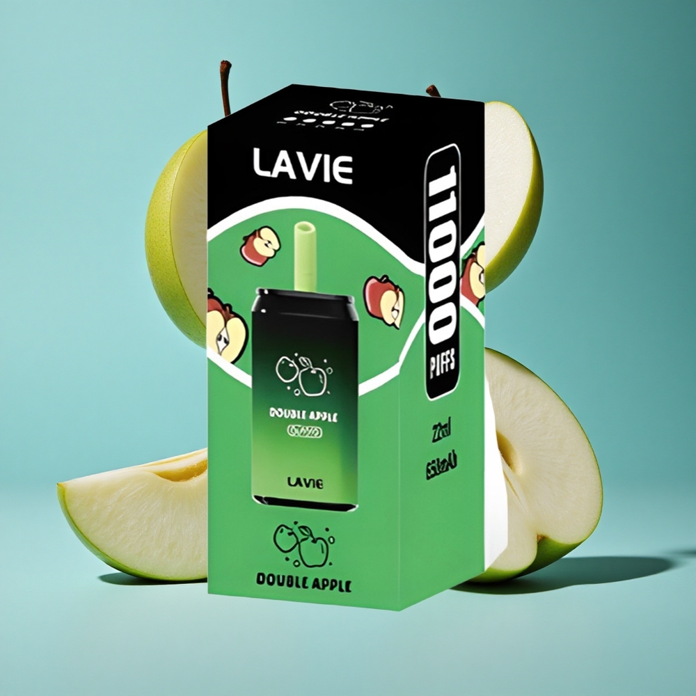 Двойна ябълка LAVIE Aurora 11000 пуфов 22ML Bulgaria vapes