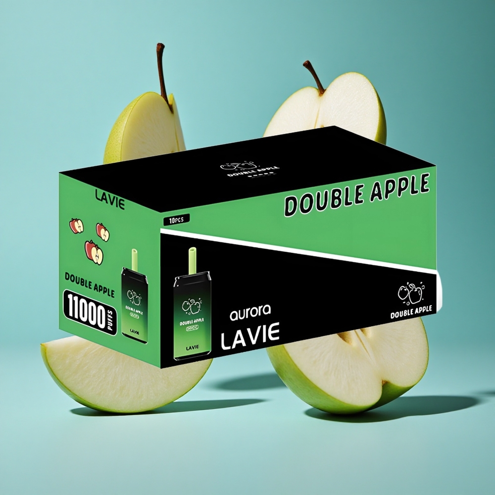 Двойна ябълка LAVIE Aurora 11000 пуфов 22ML Bulgaria vapes