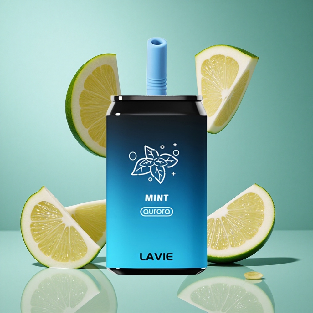 Мента комбинация LAVIE Aurora 11000 Пуфове 22ML Bulgaria vapes