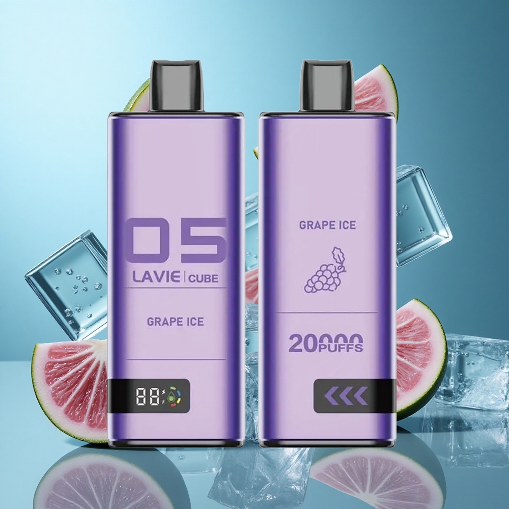 Гроздов лед Lavie Cube 20000 Пуфове 28ML Bulgaria vapes