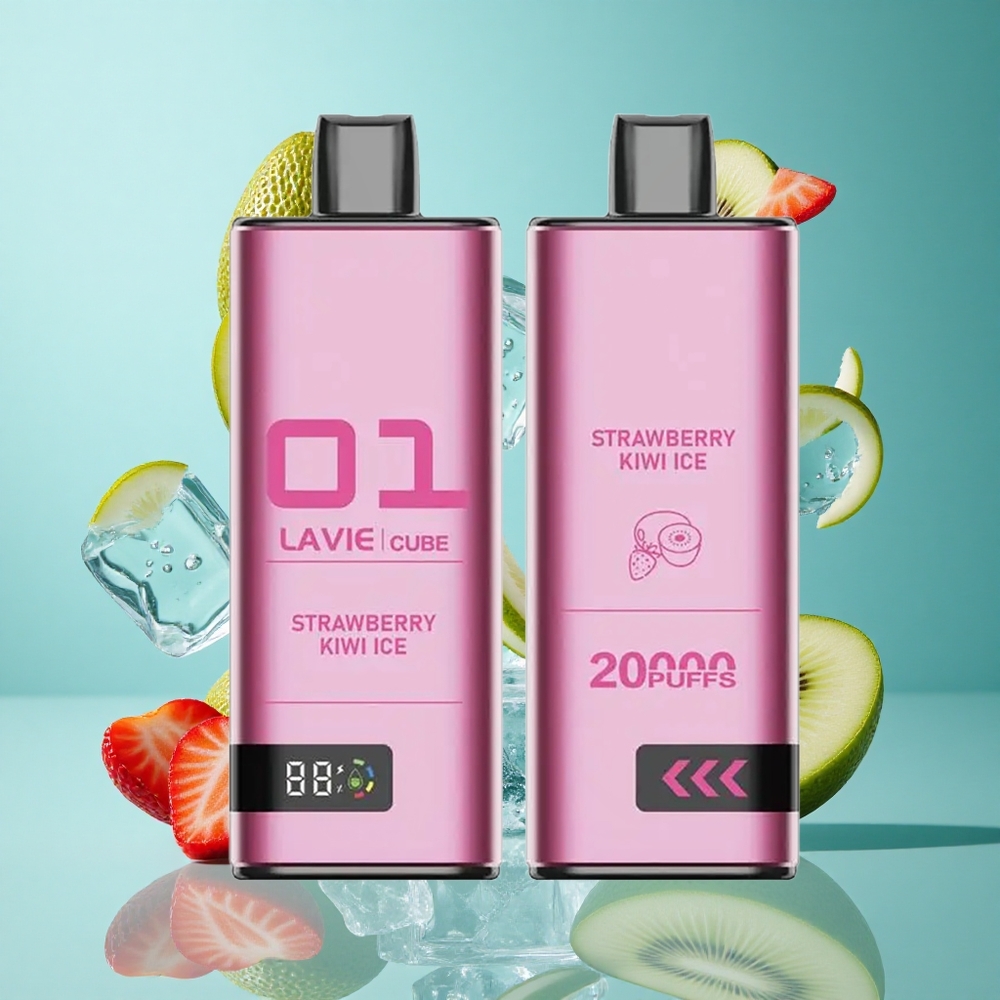 Ягода Киви Лед Lavie Cube 20000 Пуфове 28ML Bulgaria vapes