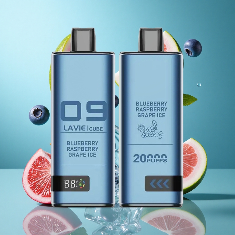 Боровинка Малина Гроздов Лед Lavie Cube 20000 Пуфове Type C Bulgaria vapes