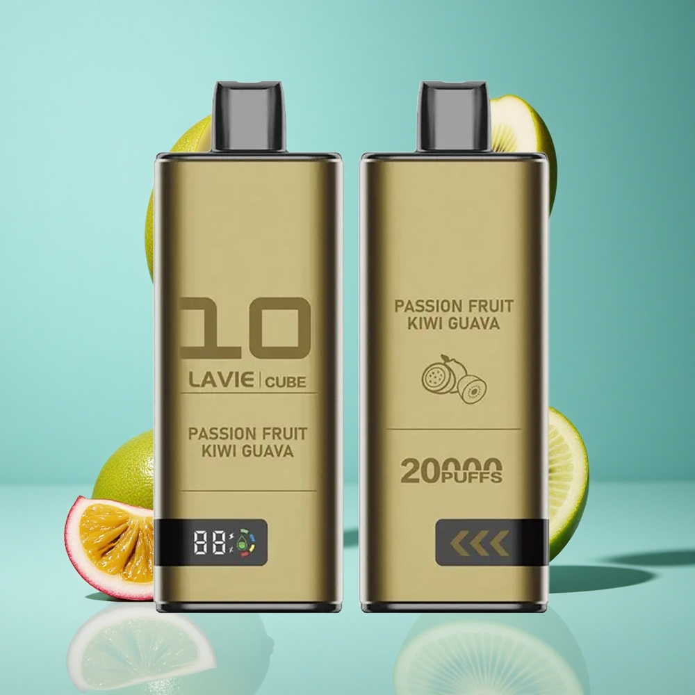 Пасифрукт Киви Гуава Lavie Cube 20000 пуфса Type C Bulgaria vapes