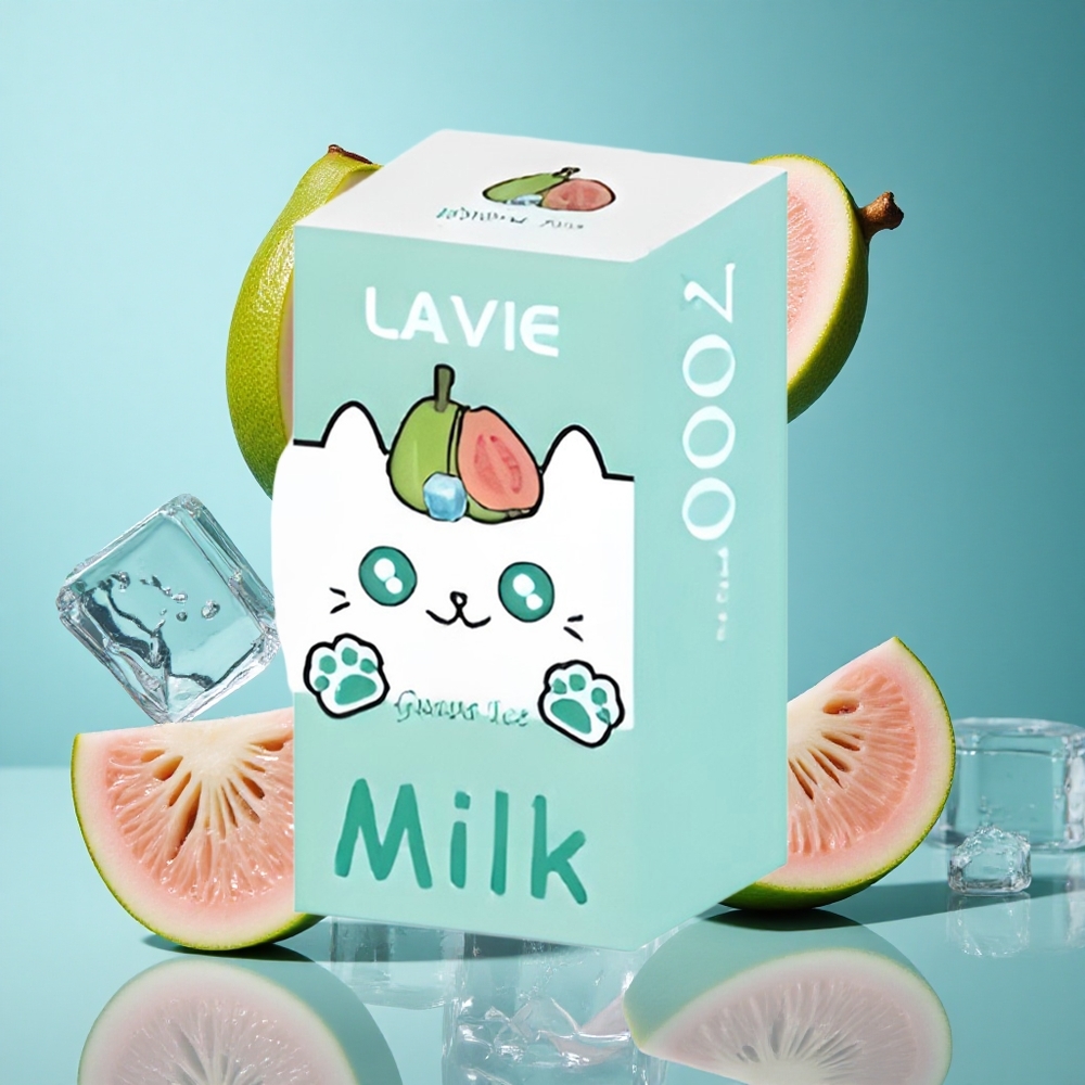 Гуава Лед LAVIE Milk 7000 Пуфове 16ML Bulgaria vapes