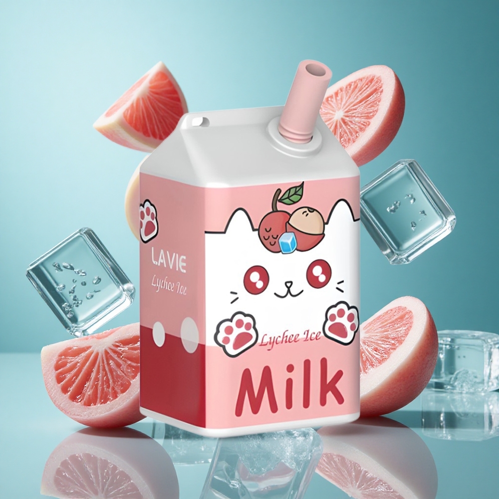 Личи Лед LAVIE Milk 7000 Пуфове 16ML Bulgaria vapes