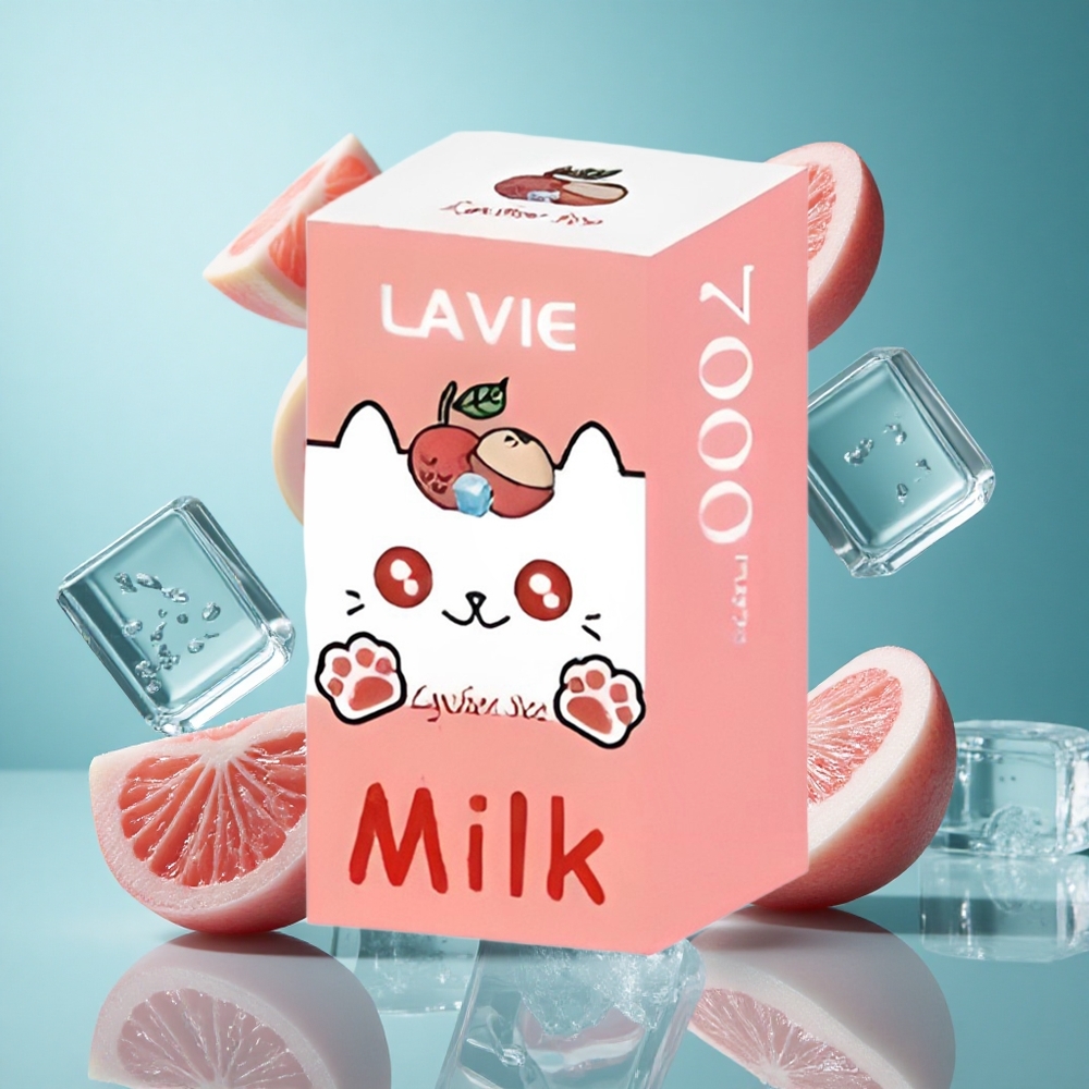 Личи Лед LAVIE Milk 7000 Пуфове 16ML Bulgaria vapes