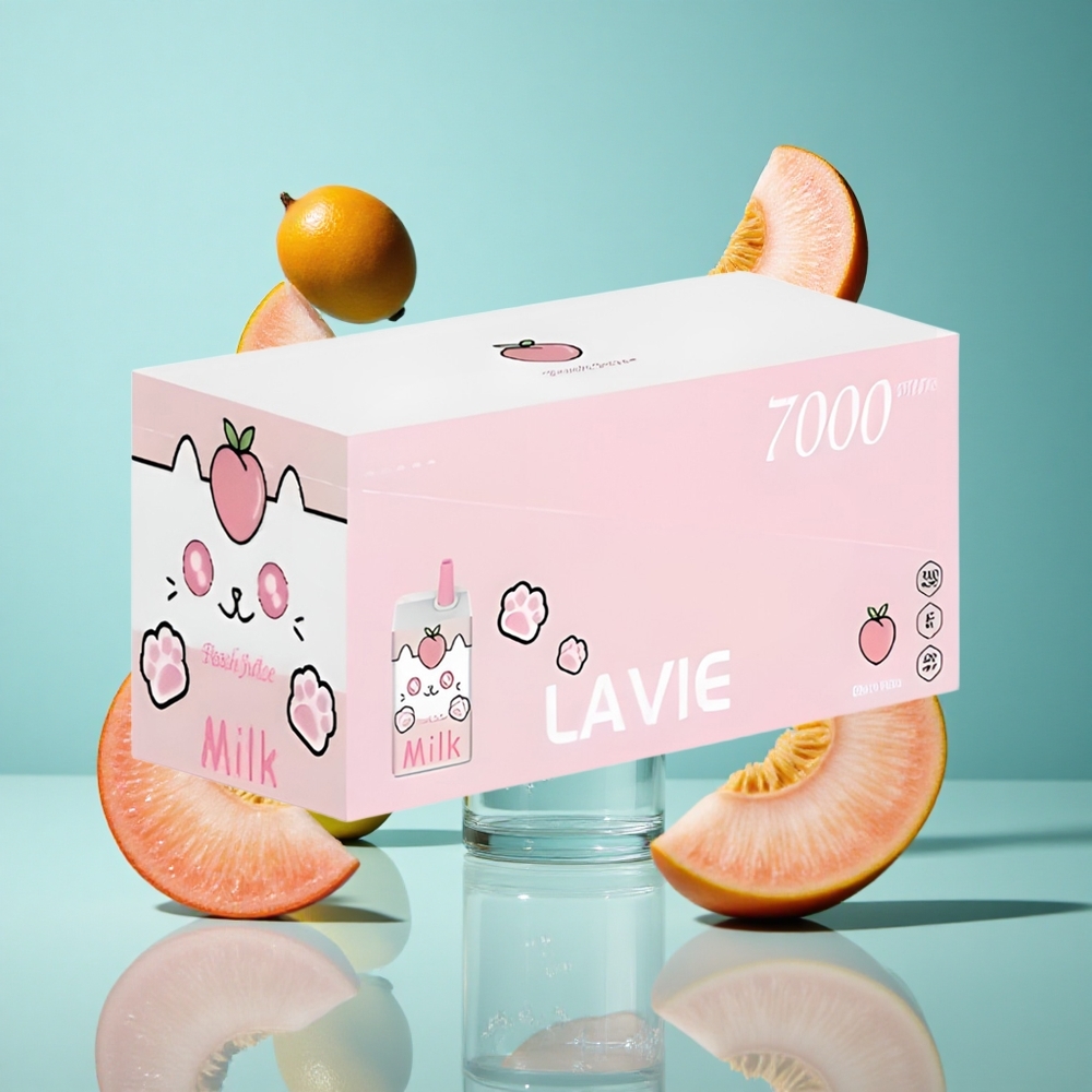 праскова сок LAVIE Milk 7000 пуфове 16ML Bulgaria vapes