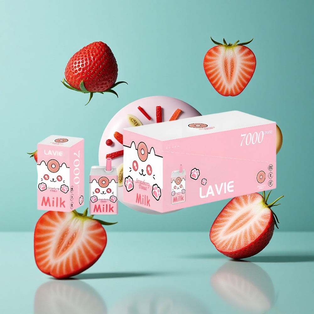 Ягода Донут LAVIE Milk 7000 Пуфове 16ML Bulgaria vapes