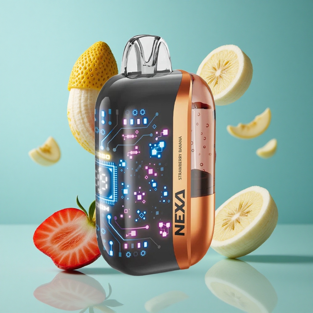 Ягода Банан NEXA Ultra 50000 Пуфове Задвижвания 20мл 5% Никотин Bulgaria vapes