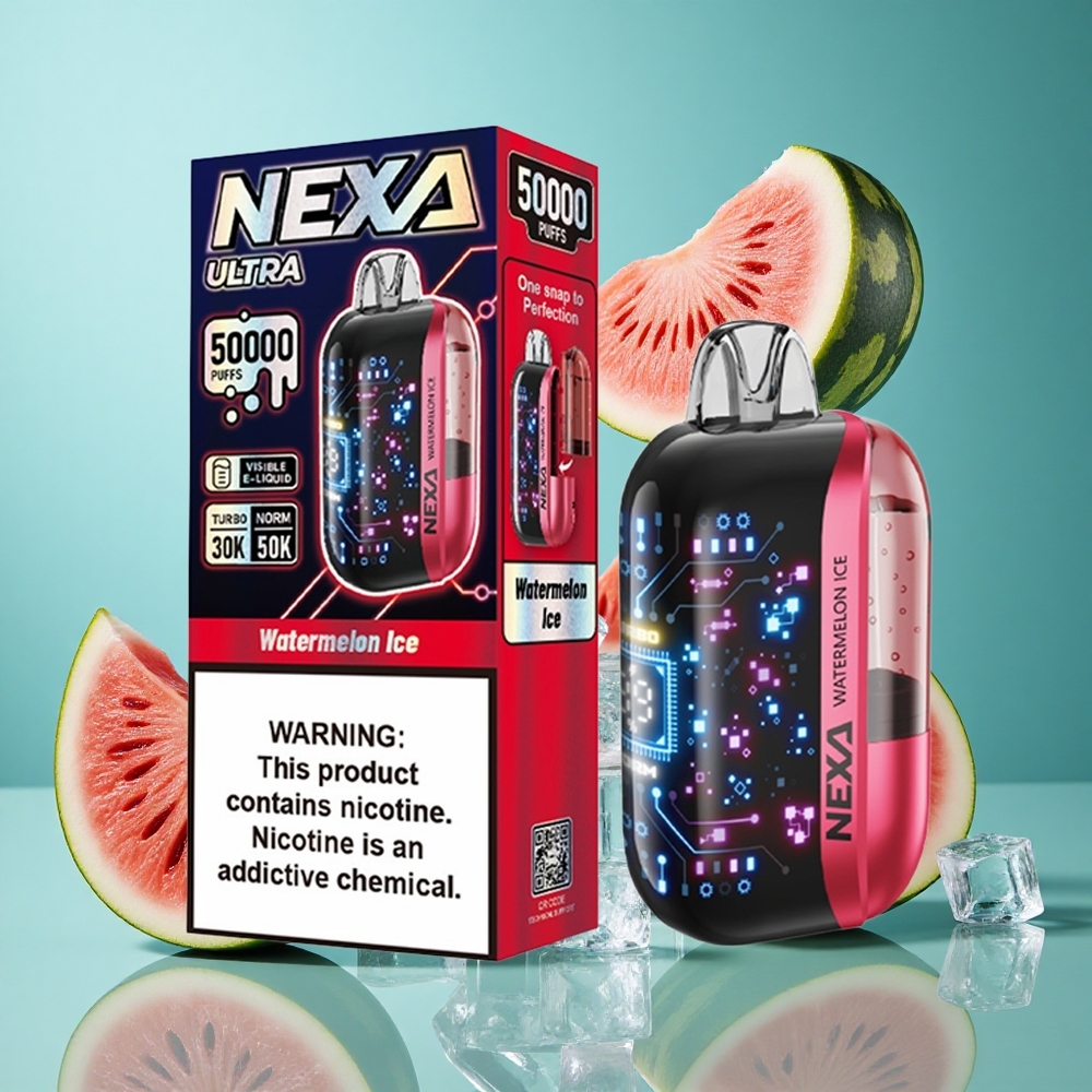 Диня Лед NEXA Ultra 50000 Пуфове 20мл 5% Никотин Bulgaria vapes