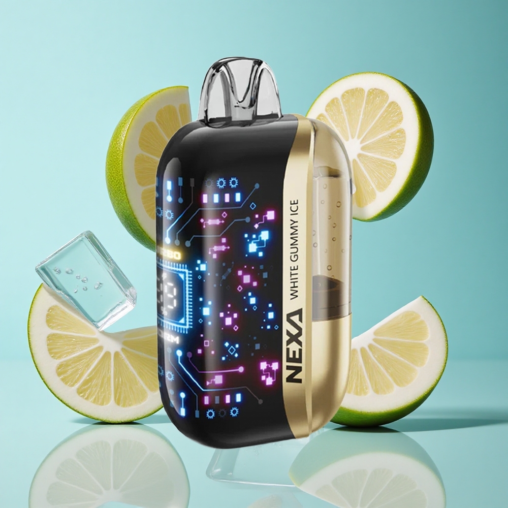 Бяла гумени бонбони NEXA Ultra 50000 Пуфове 20мл 5% Никотин Bulgaria vapes