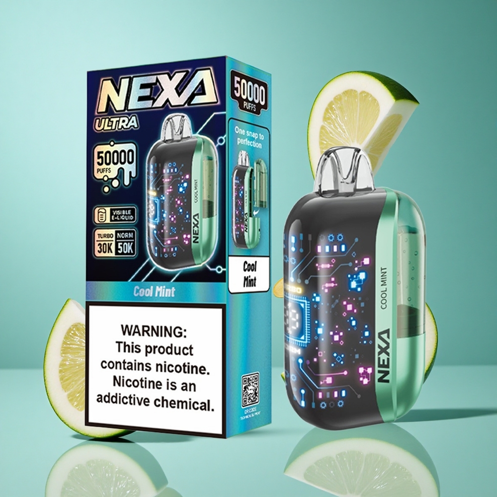 Хладен Мента NEXA Ultra 50000 Въздухообороти 20мл Bulgaria vapes
